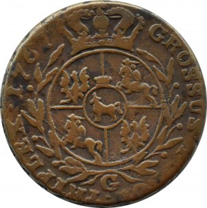 Stanislaw A. Poniatowski, trojak 1767 G, Krakow (14)