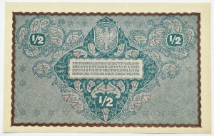 II RP, 1/2 mark 1920, Warsaw, UNC