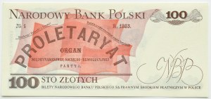 PRL, L. Waryński, 100 gold 1979, HC series, UNC RARE (L4)