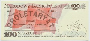 PRL, L. Waryński, 100 gold 1976, DY series, UNC RARE (L4)