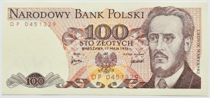 PRL, L. Waryński, 100 gold 1976, DP series, UNC RARE (L6)