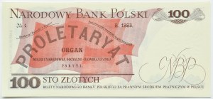 PRL, L. Waryński, 100 gold 1976, EE series, UNC RARE (L6)