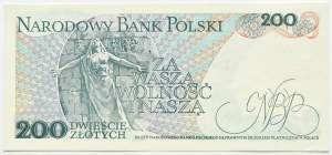 PRL, J. Dabrowski, 200 gold 1982, CN series, UNC REALLY RARE (L5)
