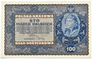 II RP, 100 marks 1919, IG series L, BEAUTIFUL