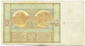 II RP, 50 zloty 1929, B.R. series, RARE