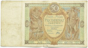 II RP, 50 zlotys 1929, B.S. series, RARE