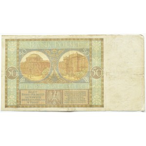 II RP, 50 złotych 1929, seria B.Z., RZADSZE