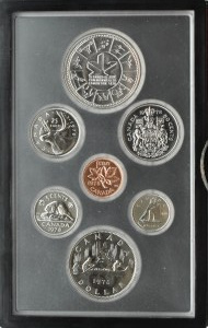 Canada, original 1978 coin set in case and box, PROOF, Ottawa