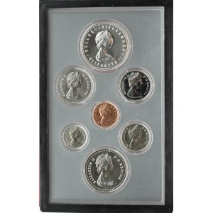 Kanada, oryginalny set monet 1978 w etui i pudełku, PROOF, Ottawa