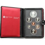 Kanada, oryginalny set monet 1982 w etui i pudełku, PROOF, Ottawa