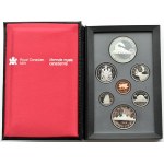 Kanada, oryginalny set monet 1986 w etui i pudełku, PROOF, Ottawa