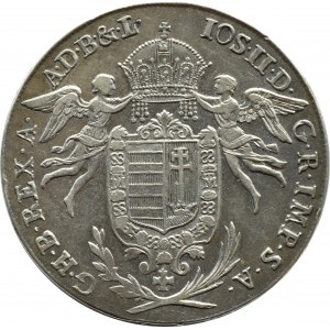 Węgry, Józef II Habsburg, talar 1786 B, Kremnica