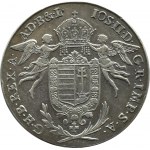 Węgry, Józef II Habsburg, talar 1786 B, Kremnica