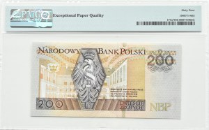 III RP, Sigismund I the Old, 200 zloty 1994, Warsaw, series YB - RARE, PMG 64 EPQ