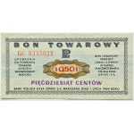 Polska, PeWeX, 50 centów 1969, seria GC