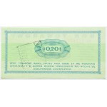 Polska, PeWeX, 20 centów 1969, seria En
