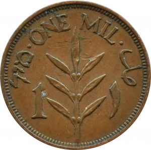 Palestine, 1 mil 1941, London