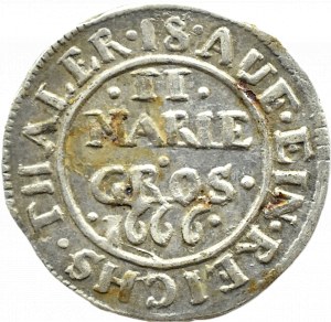 Germany, Bishopric of Osnabrück, Ernest August, 2 Mariengrosch 1666