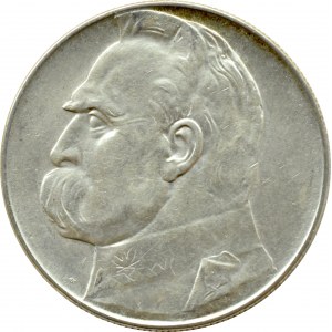 II RP, Józef Piłsudski 10 złotych 1936, Warszawa