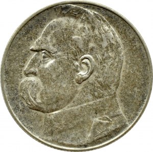 II RP, Jozef Pilsudski, 5 zloty 1936, Warsaw