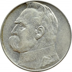 II RP, Józef Piłsudski 10 złotych 1936, Warszawa