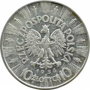 II RP, Jozef Pilsudski 10 zloty 1936, Warsaw