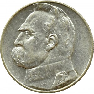 II RP, Józef Piłsudski, 5 złotych 1938, Warszawa