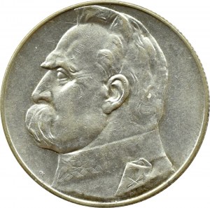 II RP, Jozef Pilsudski, 5 zloty 1938, Warsaw