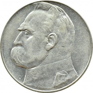 II RP, Jozef Pilsudski, 10 zloty 1935, Warsaw