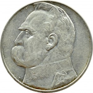 II RP, Jozef Pilsudski, 10 zloty 1937, Warsaw