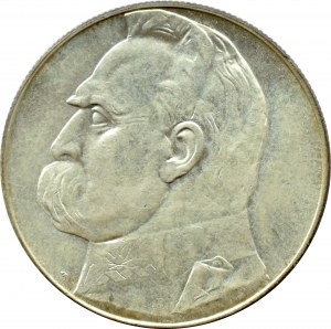 II RP, Jozef Pilsudski, 10 zloty 1938, Warsaw