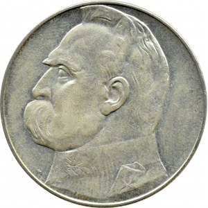 II RP, Józef Piłsudski 10 złotych 1936, Warszawa