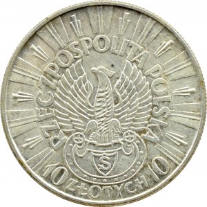 II RP, Jozef Pilsudski, 10 zloty 1934 rifleman, Warsaw