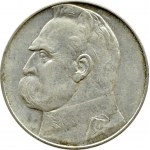 II RP, Józef Piłsudski, 10 złotych 1937, Warszawa