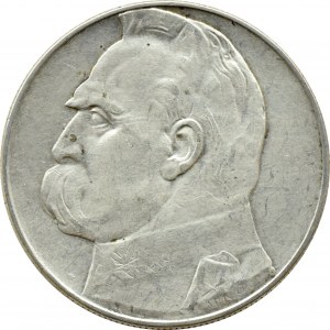 II RP, Józef Piłsudski 10 złotych 1936, Warszawa