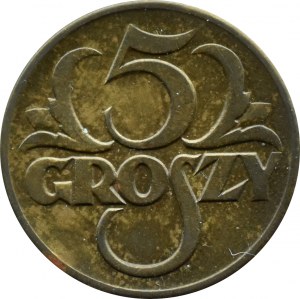 II RP, 5 groszy 1923, Warsaw