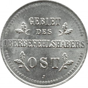 Kingdom of Poland, OST, 2 kopecks 1916 J, Hamburg, BEAUTIFUL!