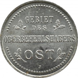 Kingdom of Poland, OST, 3 kopecks 1916 J, Hamburg, BEAUTIFUL!