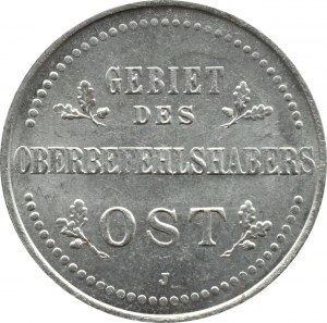 Kingdom of Poland, OST, 3 kopecks 1916 J, Hamburg, BEAUTIFUL!