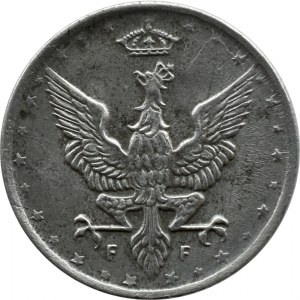 Kingdom of Poland, 10 fenig 1917, Stuttgart