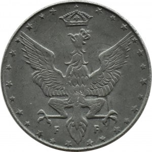 Kingdom of Poland, 20 fenig 1917, Stuttgart, 