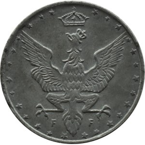 Królestwo Polskie, 20 fenigów 1917, Stuttgart, PIĘKNE