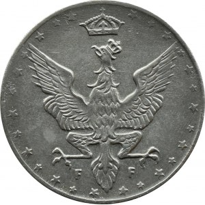 Królestwo Polskie, 20 fenigów 1918 FF, Stuttgart