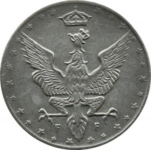 Kingdom of Poland, 20 fenig 1918 FF, Stuttgart