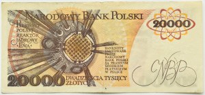 People's Republic of Poland, M. Skłodowska-Curie, 20,000 gold 1989, H series
