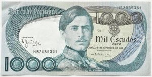 Portugal, 1000 escudos 1982, HBZ series