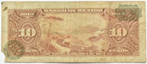 Mexico, 10 pesos 1961, LR series