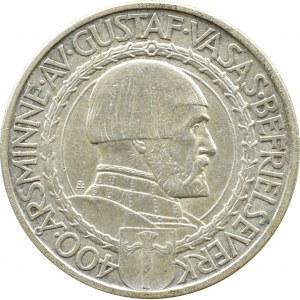Szwecja, Gustaw V, 2 korony 1921, Sztokholm