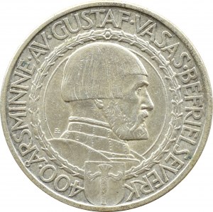 Sweden, Gustav V, 2 crowns 1921, Stockholm