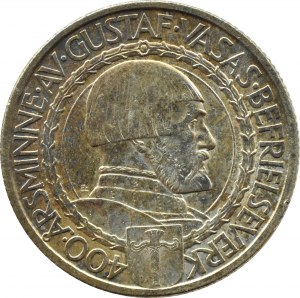 Sweden, Gustav V, 2 crowns 1921, Stockholm